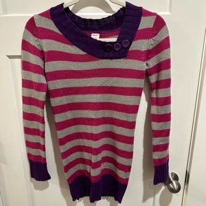 Girls Chillipop Striped Sweater Sz M(10-12)